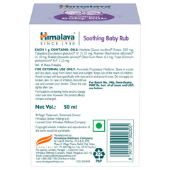 Himalaya Soothing Baby Rub, Gently Comforts & Calms | 50ml
