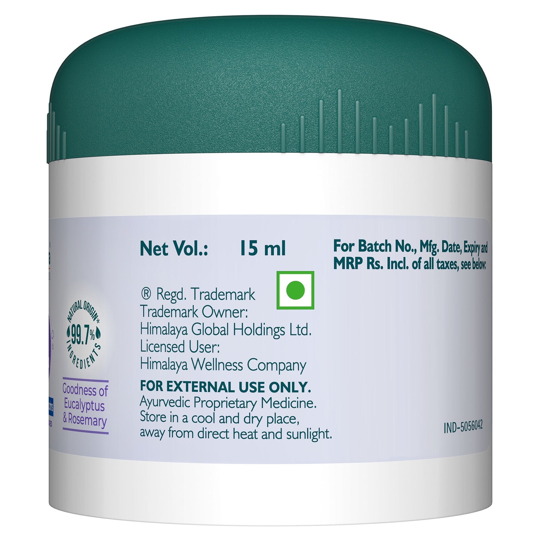 Himalaya Soothing Baby Rub, Gently Comforts & Calms | 15ml