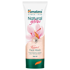 Himalaya Natural Glow Kesar Face Wash, Gently Removes Impurities, Nourishes Skin | 100ml