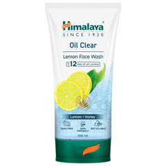 Himalaya Oil Clear Lemon Face Wash, Oil-Free Fresh Look For Up To 12 Hours | 150ml