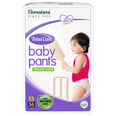 Himalaya Total Care Baby Pants | XL, Pack Of 54 Pants