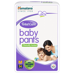 Himalaya Total Care Baby Pants | Medium, Pack Of 54 Pants