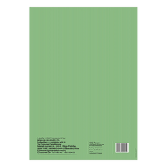 Patanjali A4 Gyanpath Notebook ( 29.7x21cm) Green, 192pages Single Line, Pack Of 1