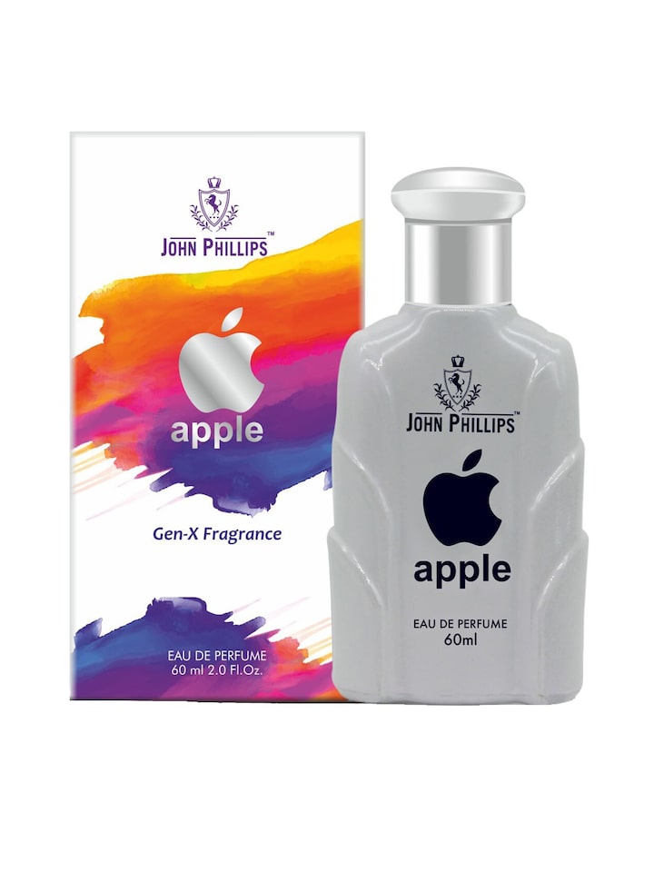 John Phillips Apple 60 Ml 2 Fl.oz. & Black Cherry Eau De Perfume 100 Ml 3.4 Fl.oz. Each Pack Of 2 For Unisex