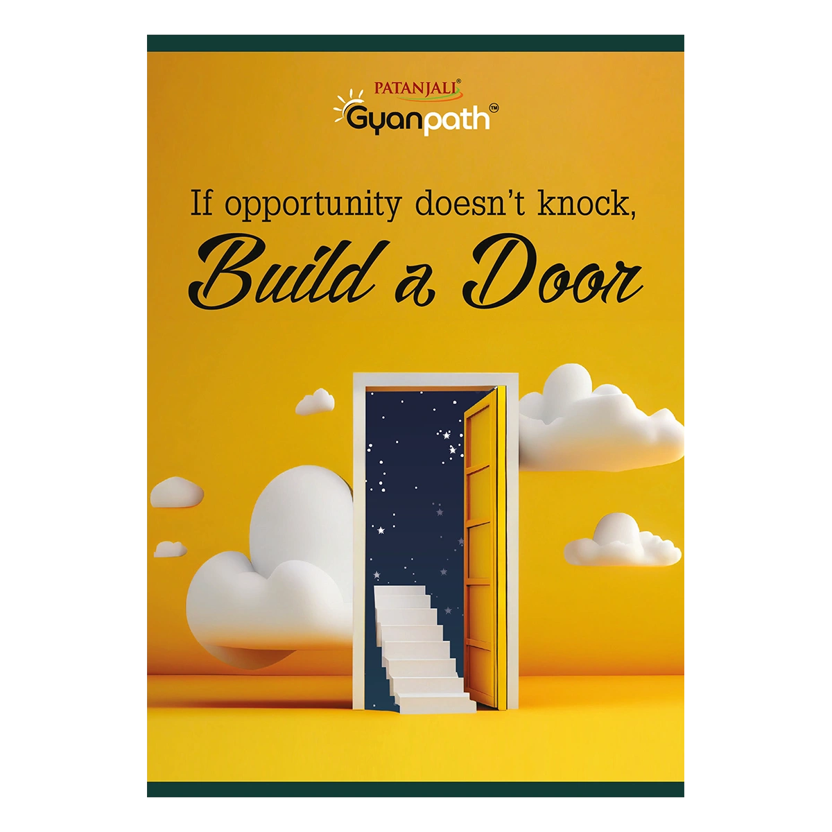 Patanjali A4 Gyanpath Notebook (29.7x21cm) Multi Design 192pages Unruled, Pack Of 1