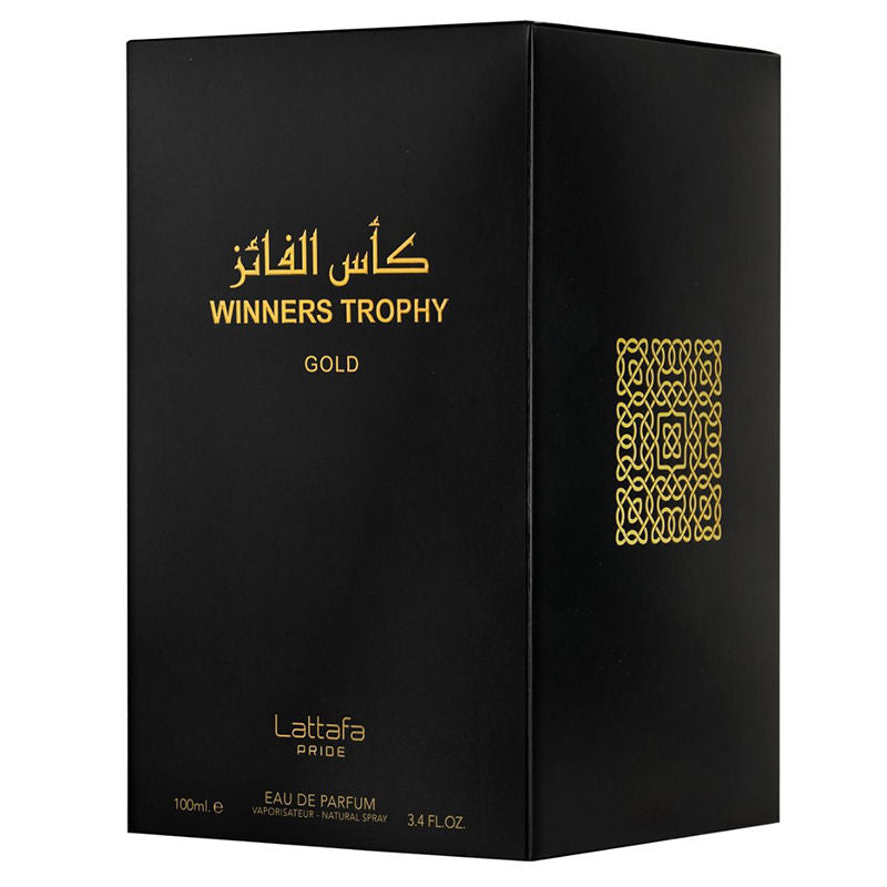 Lattafa Pride Winners Trophy Gold Eau De Parfum 100ml 3.4 Fl.oz. Unisex Fragrance