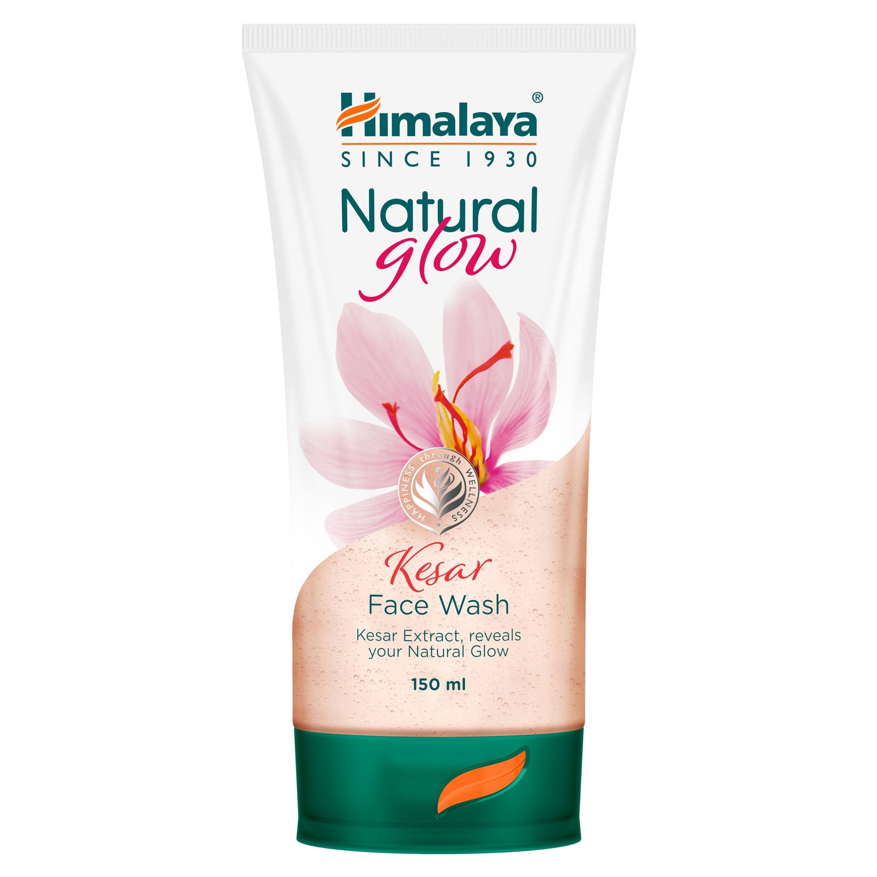 Himalaya Natural Glow Kesar Face Wash, Gently Removes Impurities, Nourishes Skin | 150ml