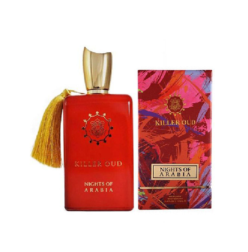 Killer Oud Nights Of Arabia Eau De Parfum 100ml 3.4 Fl.oz. Unisex Luxury Fragrance | Long Lasting | Party Wear