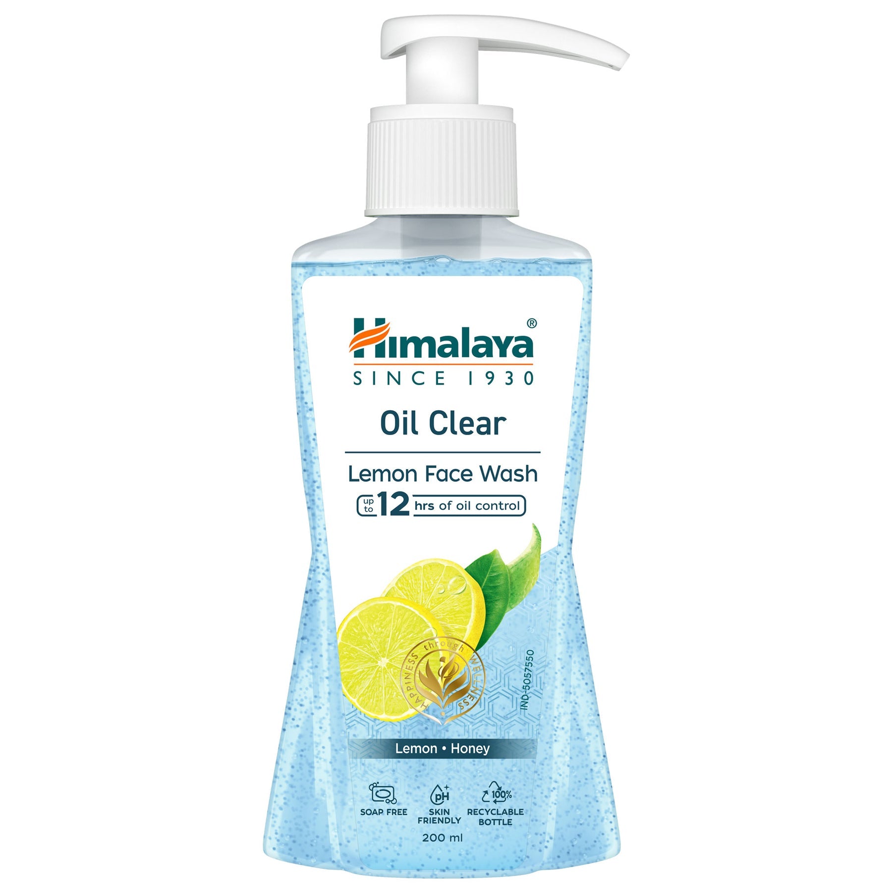 Himalaya Oil Clear Lemon Face Wash, Oil-Free Fresh Look For Up To 12 Hours | 200ml