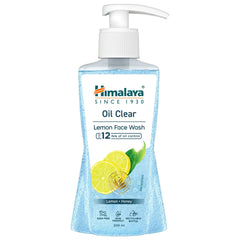 Himalaya Oil Clear Lemon Face Wash, Oil-Free Fresh Look For Up To 12 Hours | 200ml
