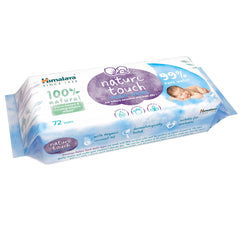 Himalaya Nature Touch Water Wipes, 99% Pure Water Wipes | 72 Wipes