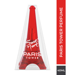 Sweet Heart Red Paris Tower Eau De Parfum 40ml 1.3 Fl.oz.