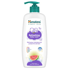 Himalaya Refreshing Baby Wash, Cleanses & Refreshes Baby's Delicate Skin | 400ml