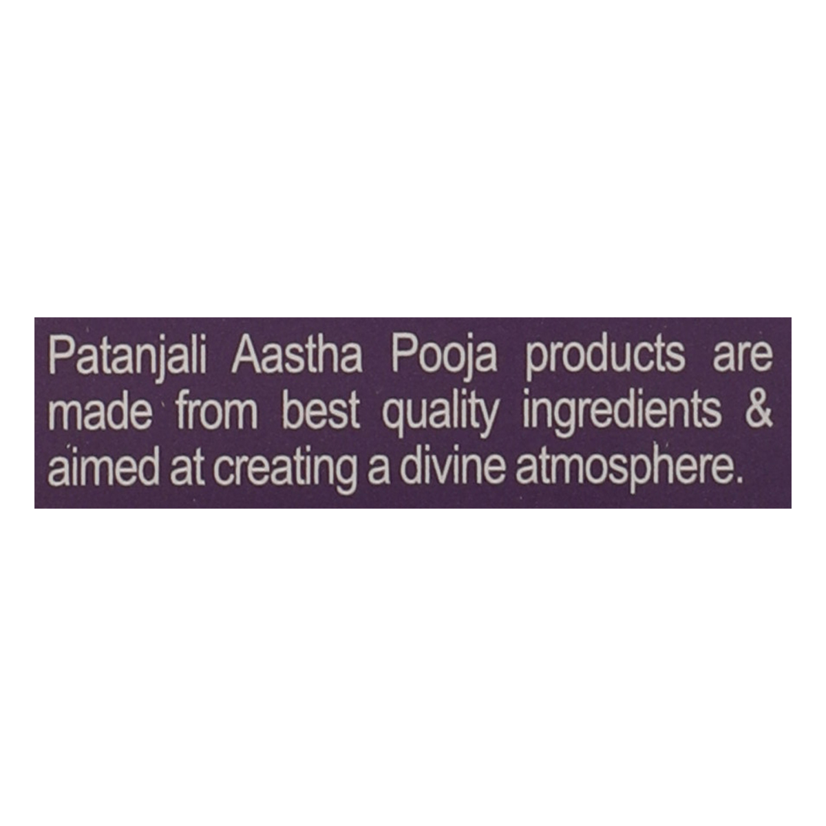 Patanjali Aastha Shanti Dhoop, 10 Stick, With Exquisite, Soothing & Long Lasting Aroma | 50gm