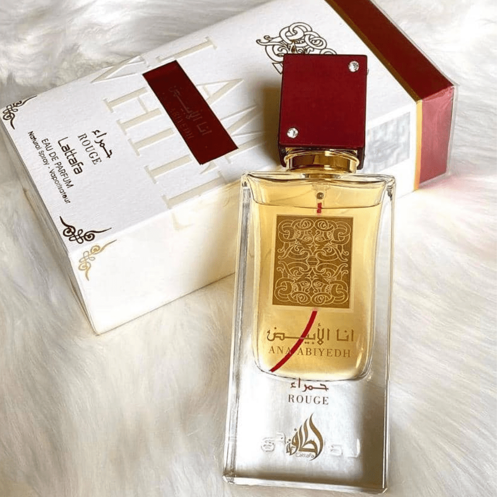 Lattafa Ana Abiyedh Rouge Eau De Parfum 60ml 2.0 Fl.oz. For Men & Women | Long Lasting