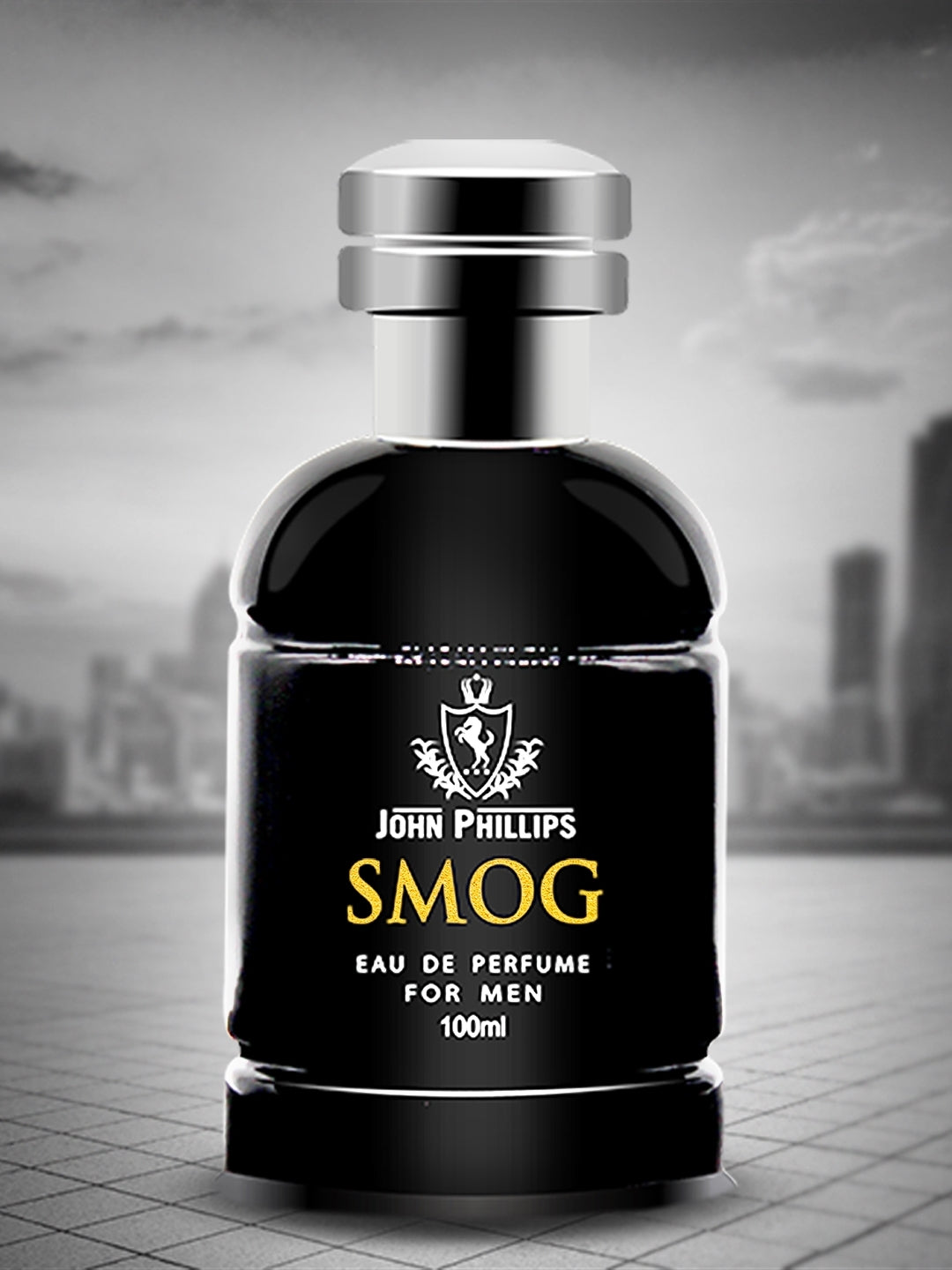 John Phillips Luxury Smog & Wlidcraft Eau De Parfum 100ml 3.4 Fl.oz. Each Pack Of 2 Perfect Gift For Men