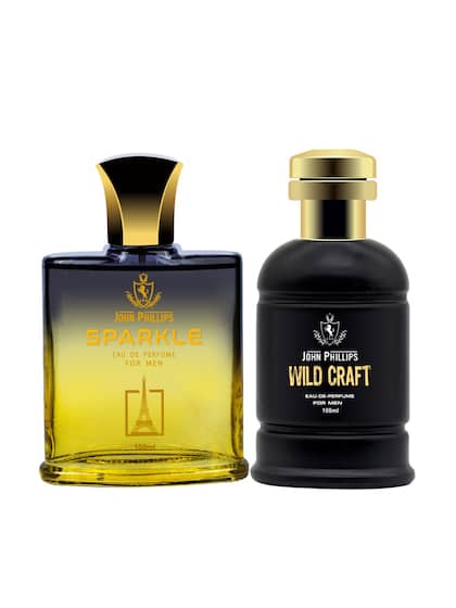 John Phillips Sparkle & Wildcraft Eau De Parfum 100ml 3.4 Fl.oz. Each Pack Of 2 | Fresh Fragrances For Men | Perfect For Gifting