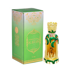 Khadlaj Al Riyan Concentrated Perfume Oil Attar 17ml 0.5 Fl.oz. For Men & Women | Alcohol Free