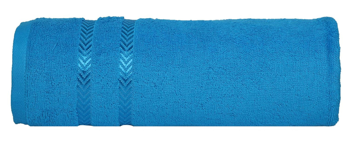 Casa Copenhagen Egyptian Cotton Ember 1 Pcs Large Bath Towel 500 Gsm (Hawain Ocean)