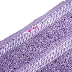 Casa Copenhagen Egyptian Cotton Exotic Hand Towel 400 Gsm (Rouge Purple Rose)- 2 Pcs