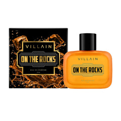 Villain On The Rocks Eau De Parfum For Men 100ml 3.4 Fl.oz. Ideal Gift For Men | Long Lasting