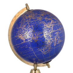 Educational World Globe With Heavy Metal & Metal Base, Home Decor, Political Globe, Office, For Kids & Students, 8 Inch, For Kids & Students Learning, Pack Of 1