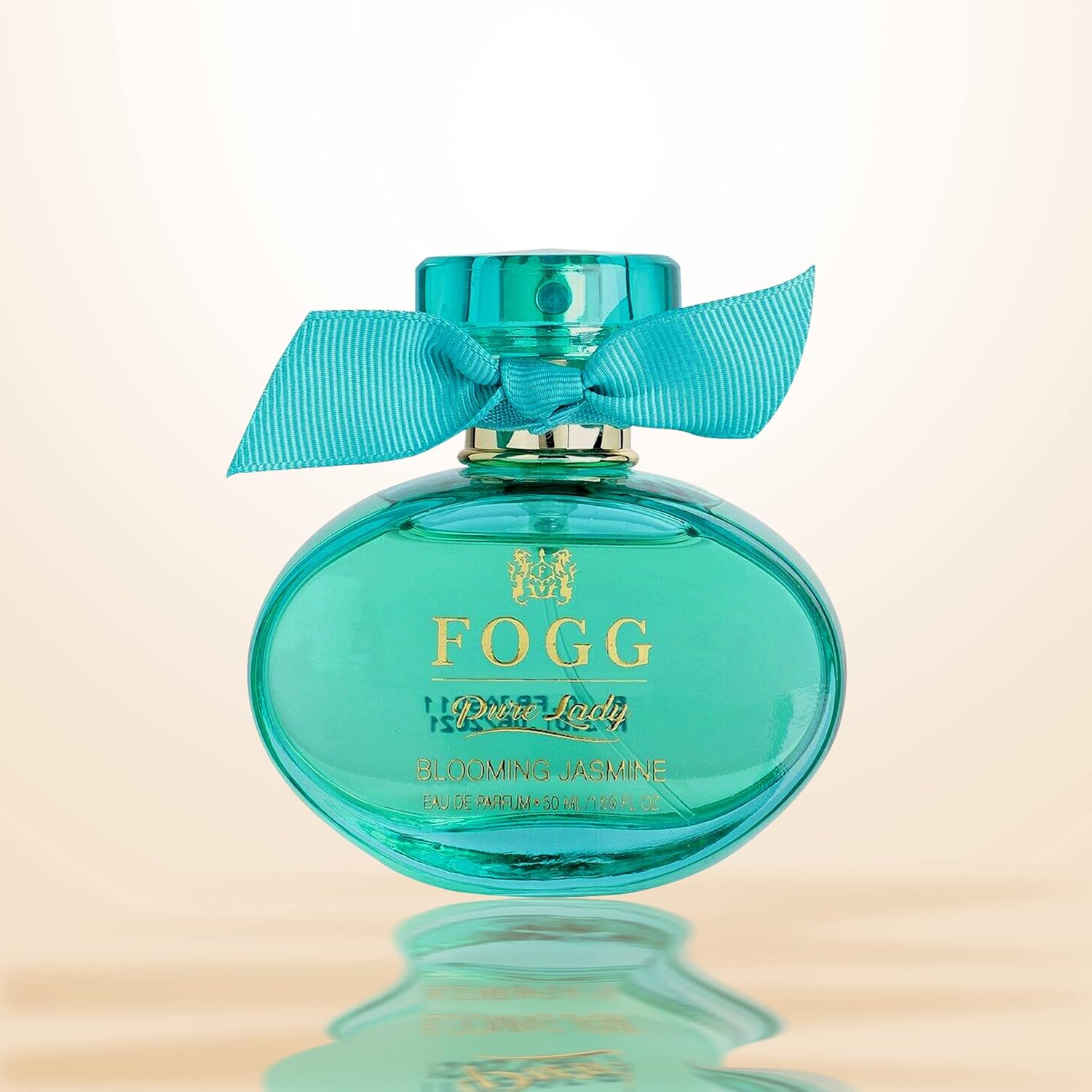 Fogg Scent Pure Lady Blooming Jasmine De Parfum For Women 50 ml 1.7 fl.oz. | Long-lasting Fresh & Powerful Fragrance