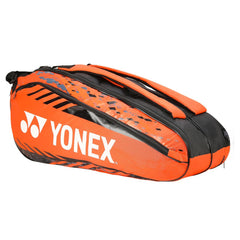 Yonex Badminton Racquet Bag 2326, Colour - Racing Red White, Closure Type - Zipper, Material - Polyurethane