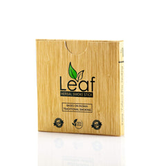 Aarogyam Herbals Leaf Cigarette Hand Rolled With Tendu Leaves, 100% Tobacco & Nicotine Free Smoke For Cough, Cold & Relieve Stress - Regular Flavour 10 Packets