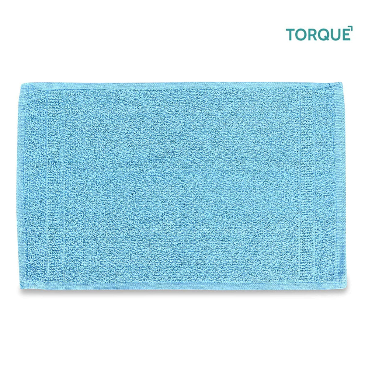 Torque Microfiber Hand & Face Towel 100 Gsm | Hand Towel For Kitchen/Wash Basin 100% Cotton Soft, Absorbent (Assorted)