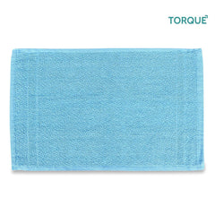 Torque Microfiber Hand & Face Towel 100 Gsm | Hand Towel For Kitchen/Wash Basin 100% Cotton Soft, Absorbent (Assorted)