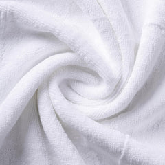 Lilacia Bath Towel 650 Gsm | Ultra Absorbent Cotton Towels Large Size (White)