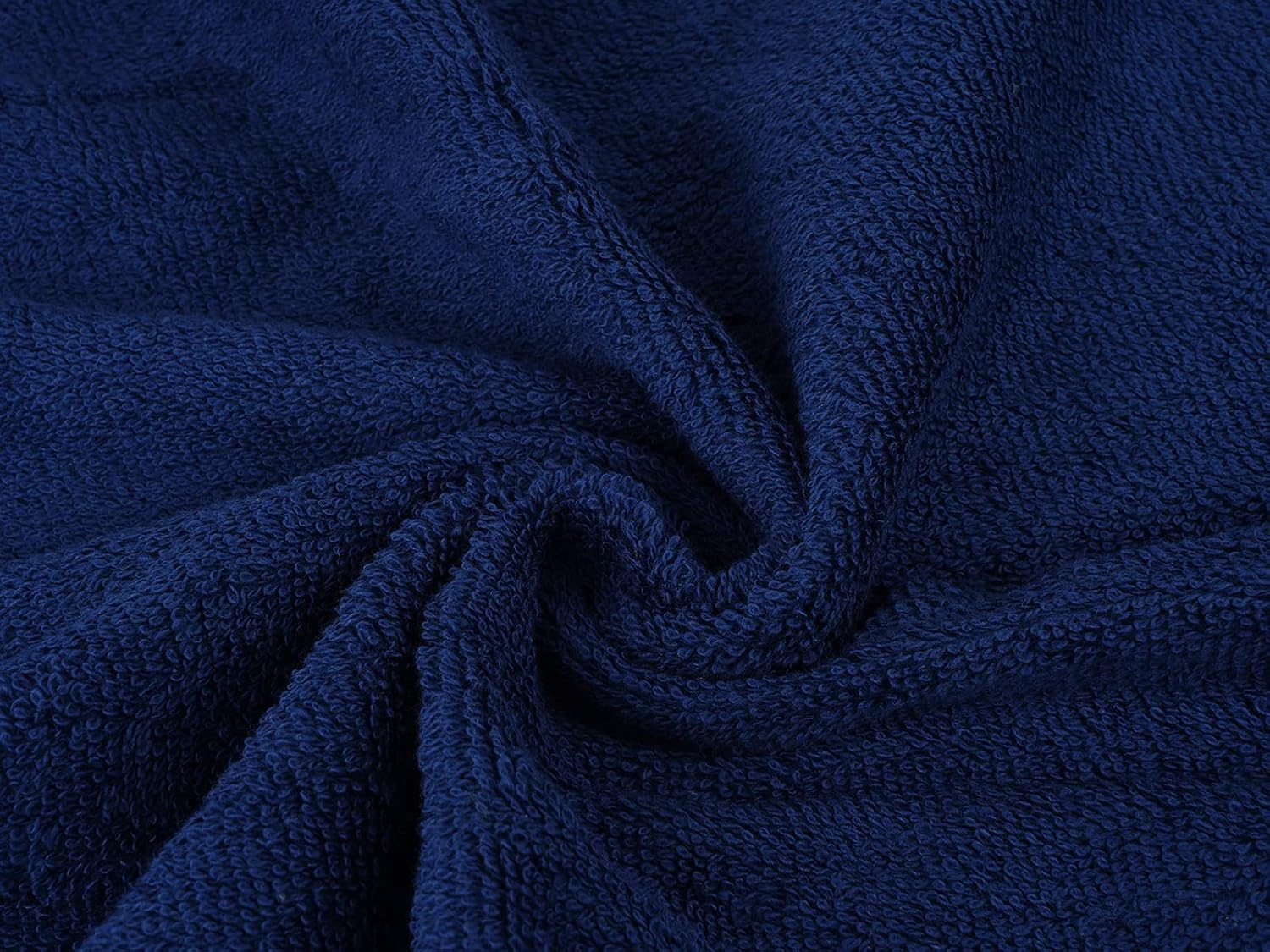 Casa Copenhagen Germany Design 100% Cotton 2 Pieces Large Bath Towel 850 Gsm - California Blue & California Green