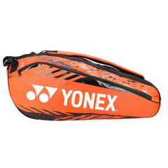 Yonex Badminton Racquet Bag 2326, Colour - Racing Red White, Closure Type - Zipper, Material - Polyurethane