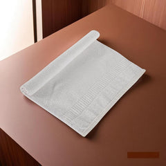 Kuber Industries Face Towel 200 Gsm | Medium Hand Napkins For Man & Women | Hand Towel For Facewash, Gym | White (Set Of 9)