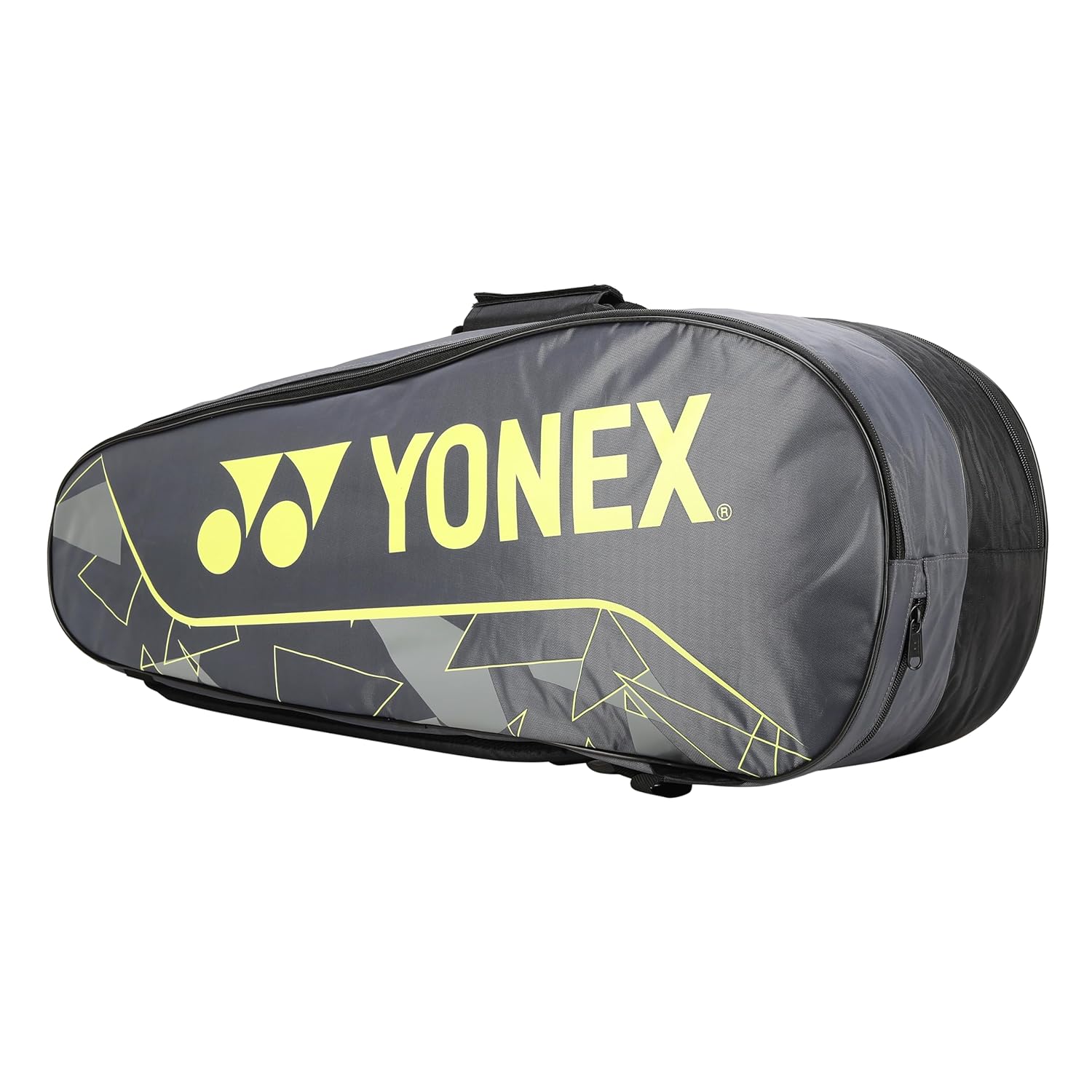 Yonex Badminton Racquet Bag 2326, Colour - Black Light Lime, Size - Large, Material - Polyurethane