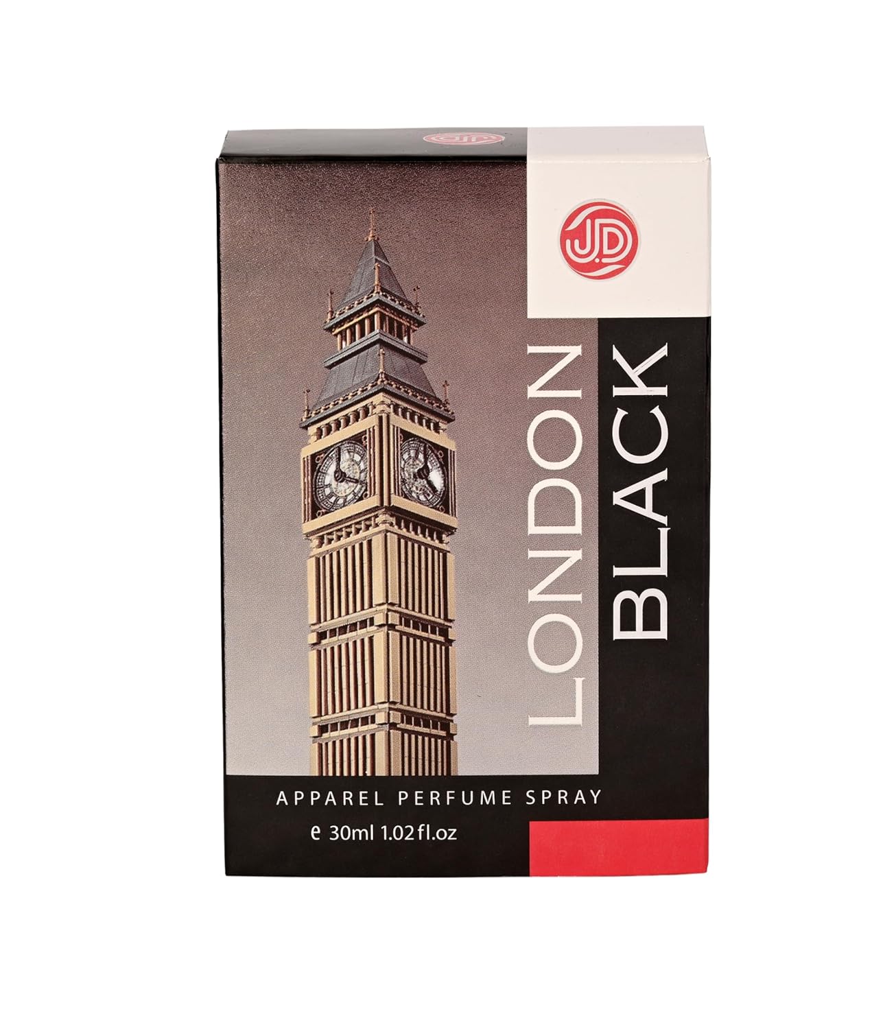 JD International London Black Apparel Unisex Perfume With Long Lasting Fragrance - 30ml, 1.02 Fl.oz. | Perfume For Men & Women