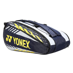 Yonex Badminton Racquet Bag 2329 T02 BT9, Colour - Navy Golden Kiwi, Size - Large, Material - Polyurethane