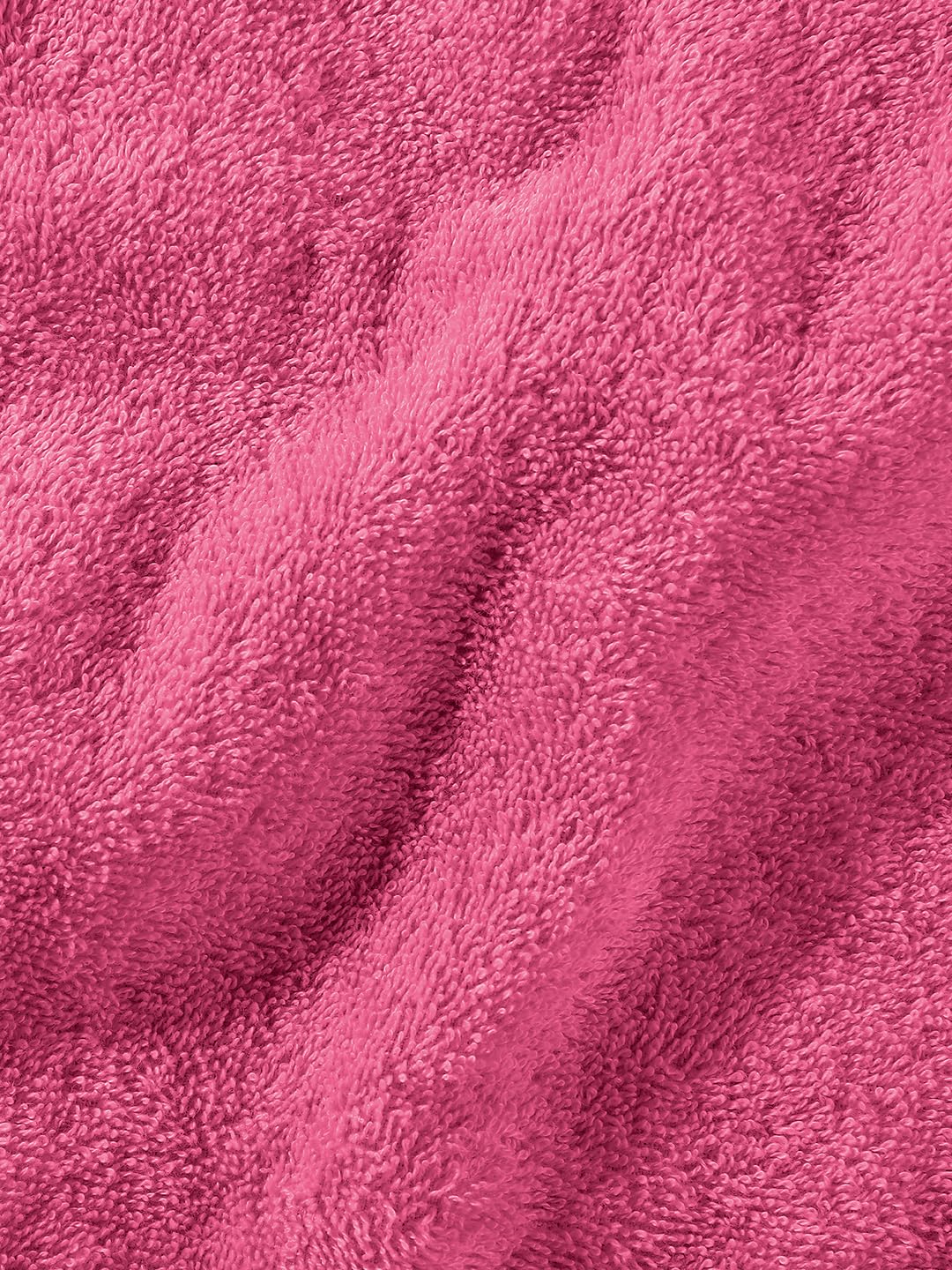 Himeya 100% Cotton Large Size Hand Towels 400 Gsm (Sorbet Pink) - 2 Piece
