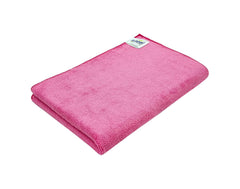 Softspun Microfiber Hair & Face Care Towel 340 Gsm | Super Soft & Comfortable, Quick Drying, Ultra Absorbent Large Size Towel (Pink)