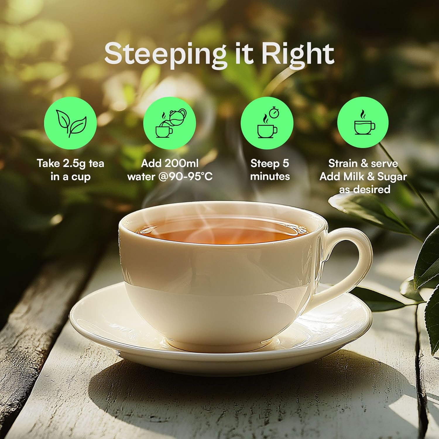 Udyan Tea Assam Exotic Chai - 100gm, 3.5 Ounce | Rich & Flavorful Chai - Premium Blend Of Fresh Tea Leaves | Traditional Indian Recipe - Natural Ingredients, High Caffeine Tea Leaf