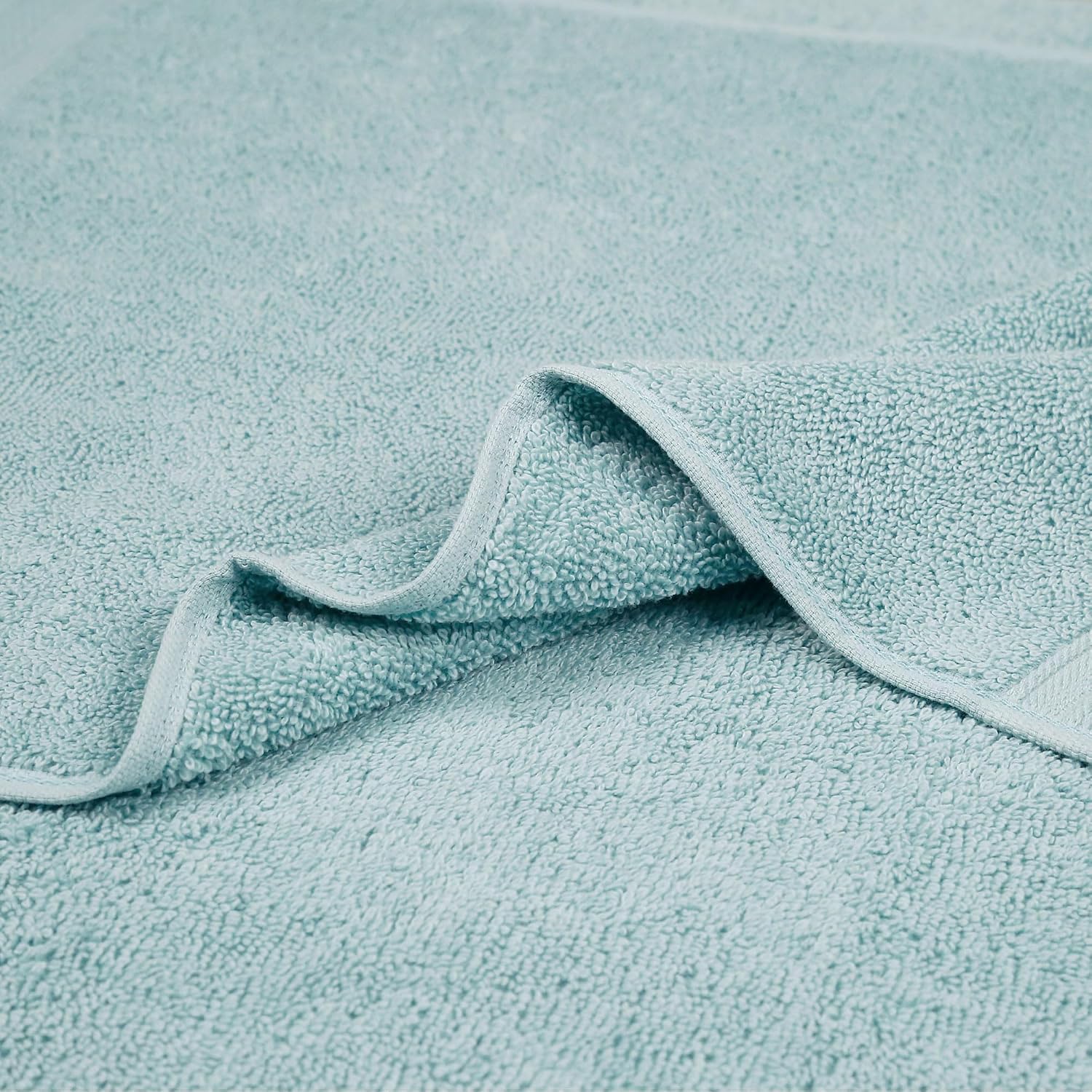 Trident Soft Comfort Air Rich Bath Towels 500 Gsm | 100% Cotton Towel, Super Soft, Highly Absorbent, 3 Pieces Towel Set - Nile Blue