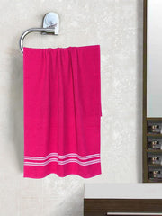 Home Elite Cotton Bath Towel 400 Gsm (Pink)