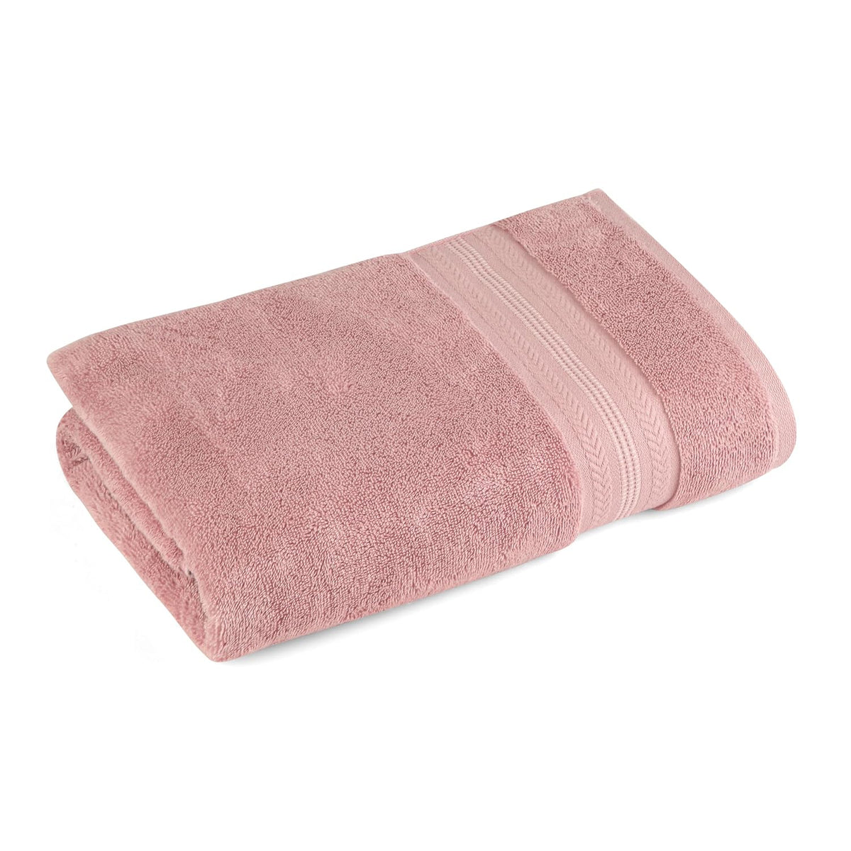 HimêYa Bamboo Bath Towel 600 Gsm | 100% Cotton Bamboo Towel For Men & Women (Butter Pink)