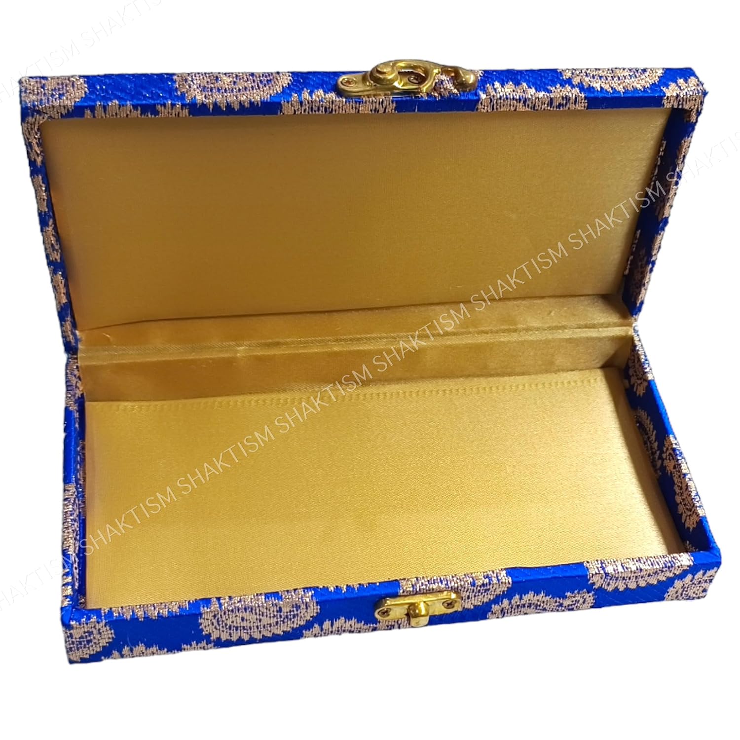 Decorative & Attractive Box Cash Box, Shagun Box, Jewellery Box, Money Box Envelop Wedding, Gift Box, Bangel Box Potli Design, Colour - Blue