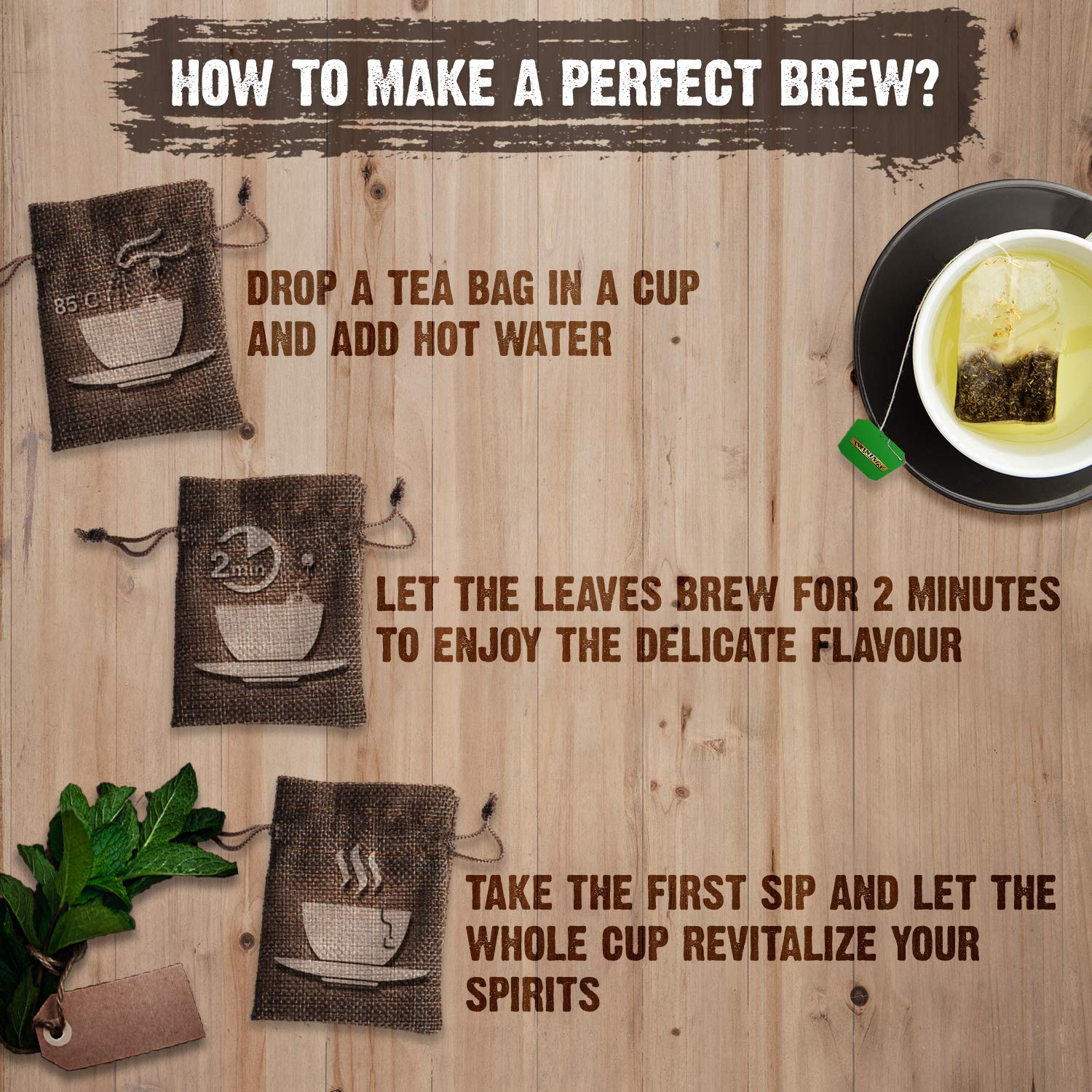 Twinings Strawberry Green Tea - 25 Enveloped Tea Bags | Sweet & Refreshing - Low Caffeine