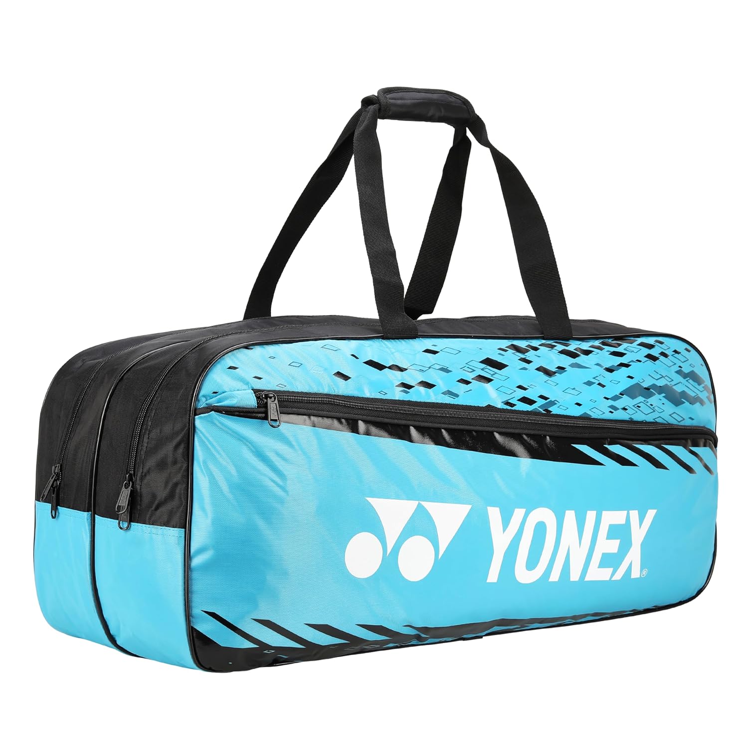 Yonex Badminton Tournament Bag 2331 T02, Colour - Sea Blue White, Material - Polyurethane, Size - Large