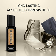 Fogg Men's Fantastic Range Absolute Fragrance Body Spray 120ml 4 Fl.oz. | No Gas Deodorant