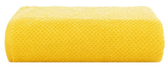Casa Copenhagen Egyptian Cotton Popcorn 1 Pcs Large Bath Towel 500 Gsm (Butter Yellow)