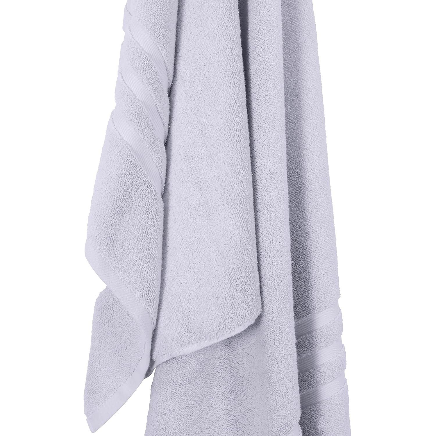 Spread Spain Cotton Bath Towels 650 Gsm | Large Size Miami Bath Towel Soft & Absorbent For Men & Women (Lavender)